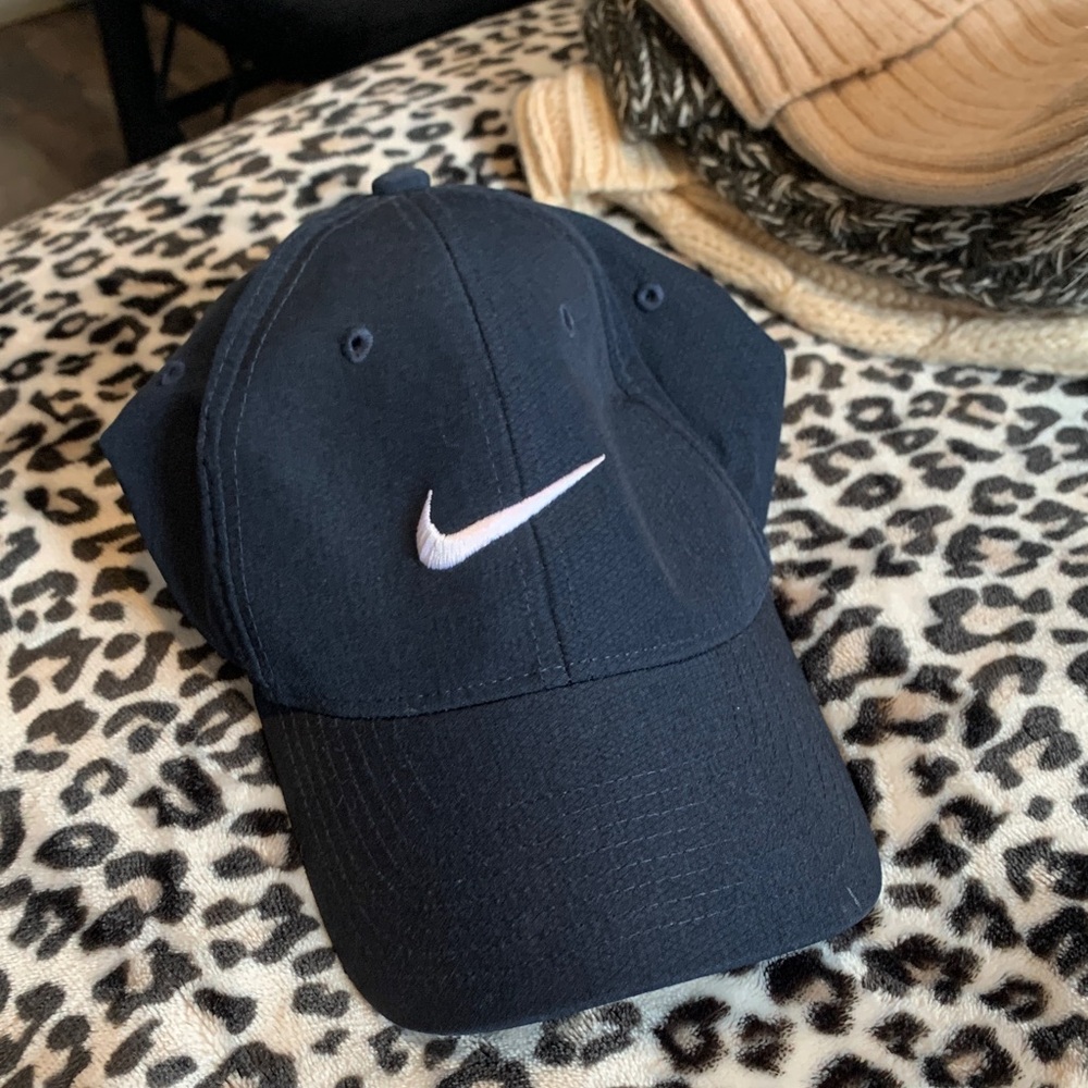 Nike Dark Blue Cap with White Logo